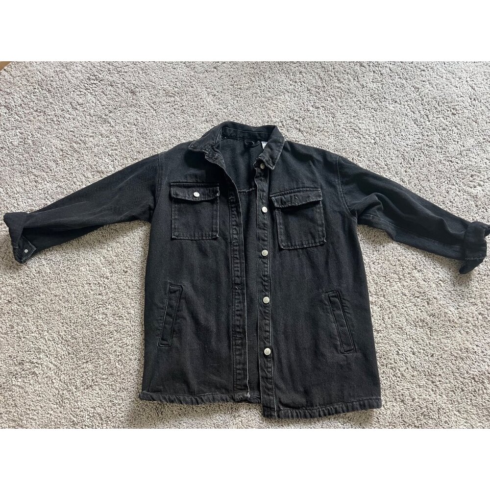 H&M Divided Black Utility Jacket  Women’s XS